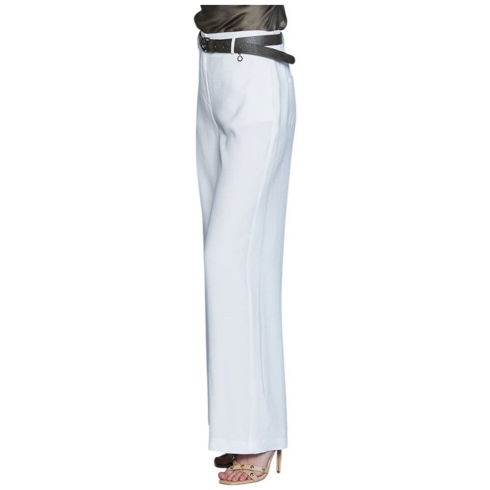 Relish pantalone bianco vita alta Preziosa RDP2507034087 Pantaloni Relish