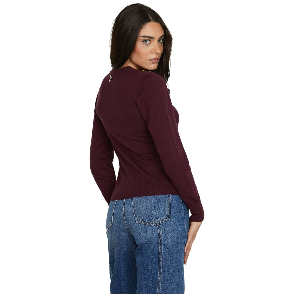 Relish pullover bordeaux ELIAS M/L RDA2502605013 Maglieria Relish