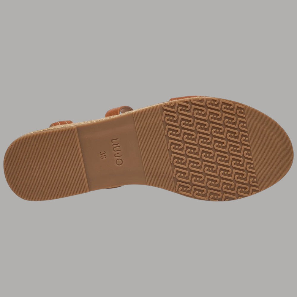 Luiu jo sandalo cuoio con zeppa BALI 01 SA6083P0102 - Prodotti di Classe