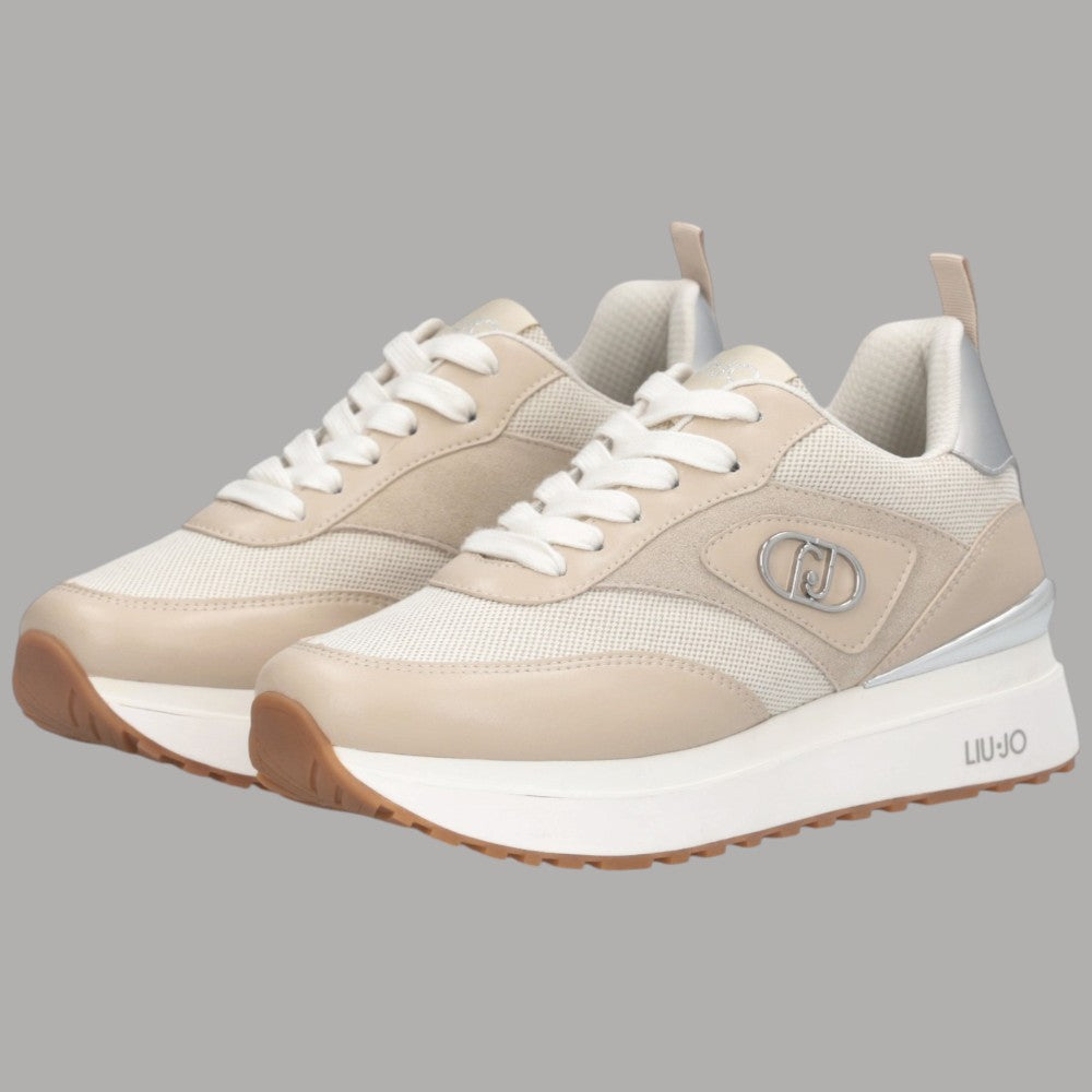 Scarpe Liu Jo: Sneakers Beige Platform Ultra Comode e di Tendenza - Prodotti di Classe