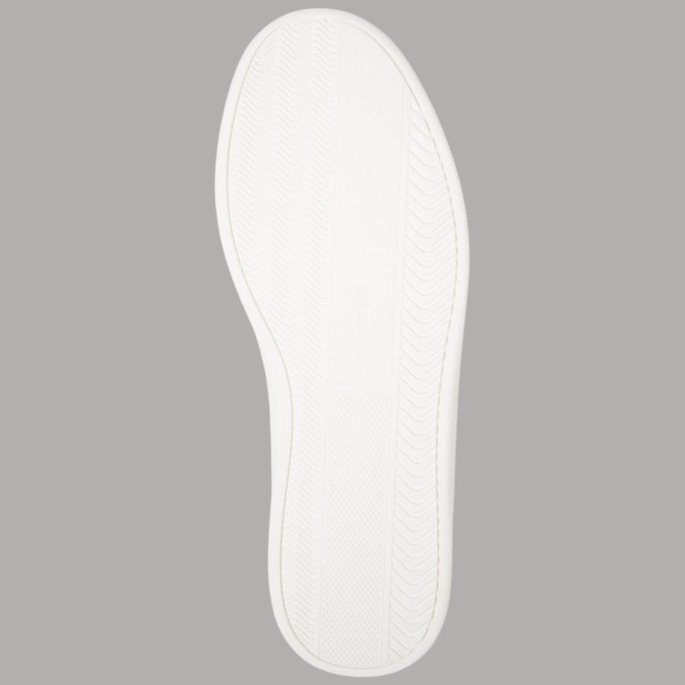 Suola scarpa uomo Tommy Hilfiger in gomma bianca con texture