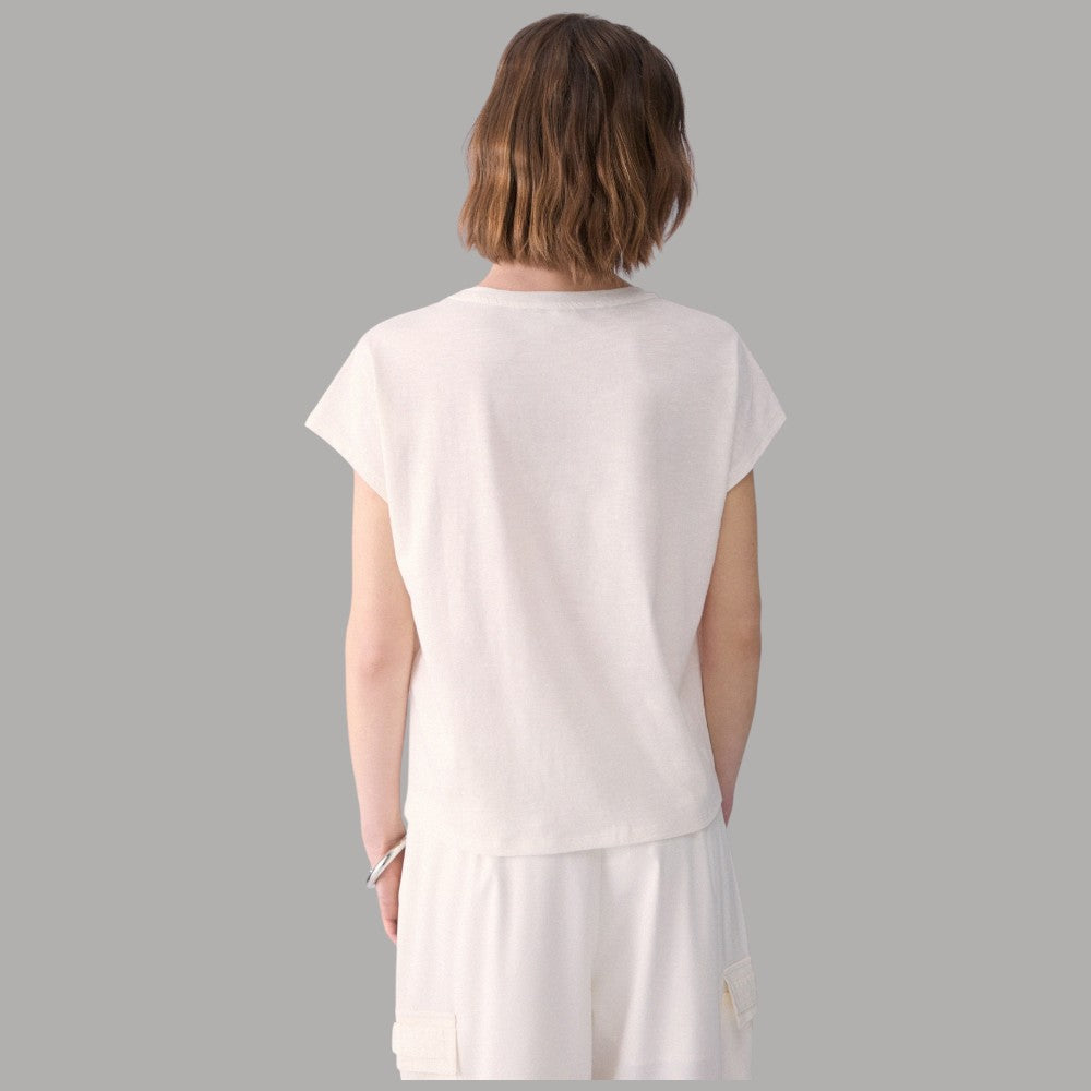 Liu Jo t-shirt con dettaglio gioiello TA6164JS870 - Prodotti di Classe