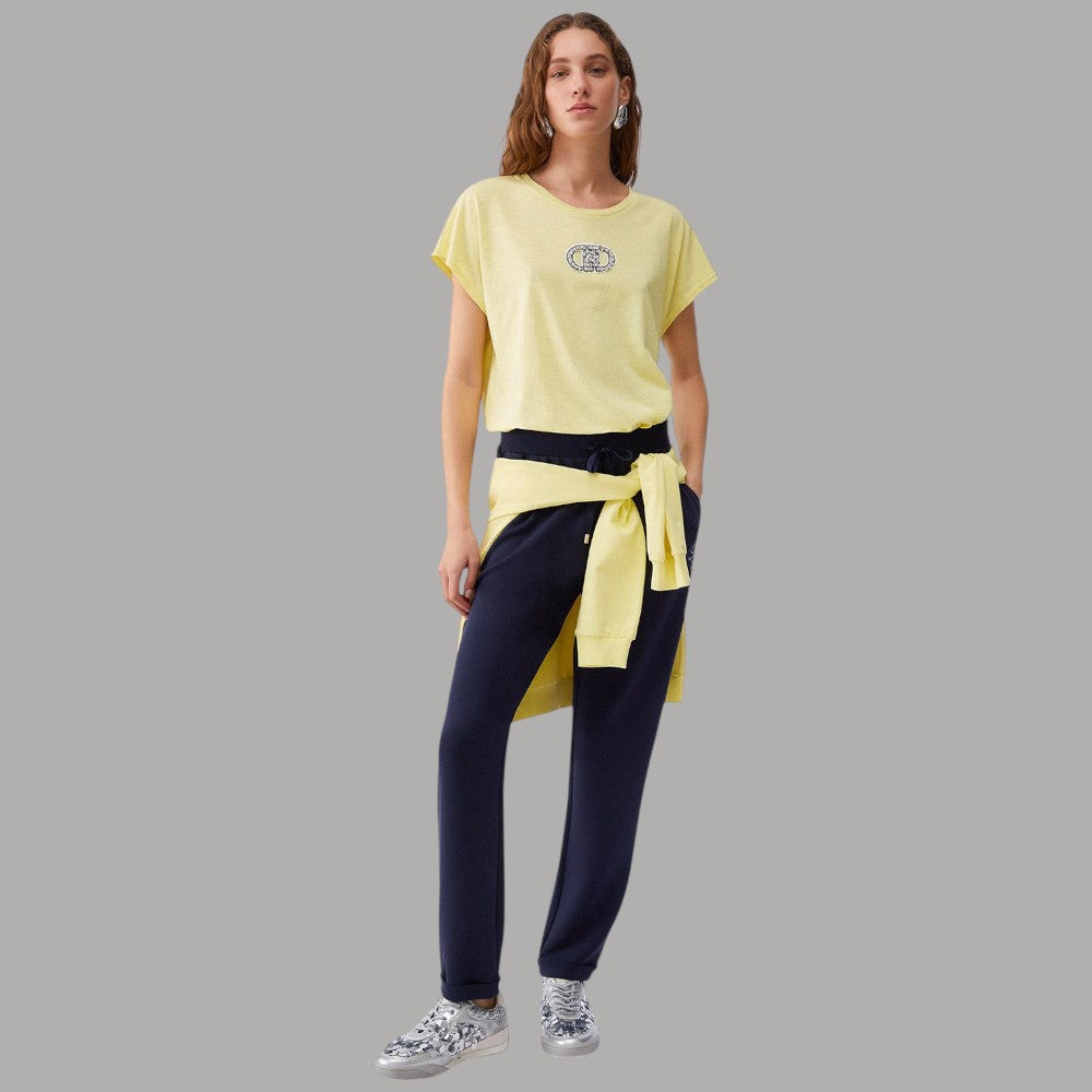 Liu Jo t-shirt con dettaglio gioiello TA6164JS870 - Prodotti di Classe