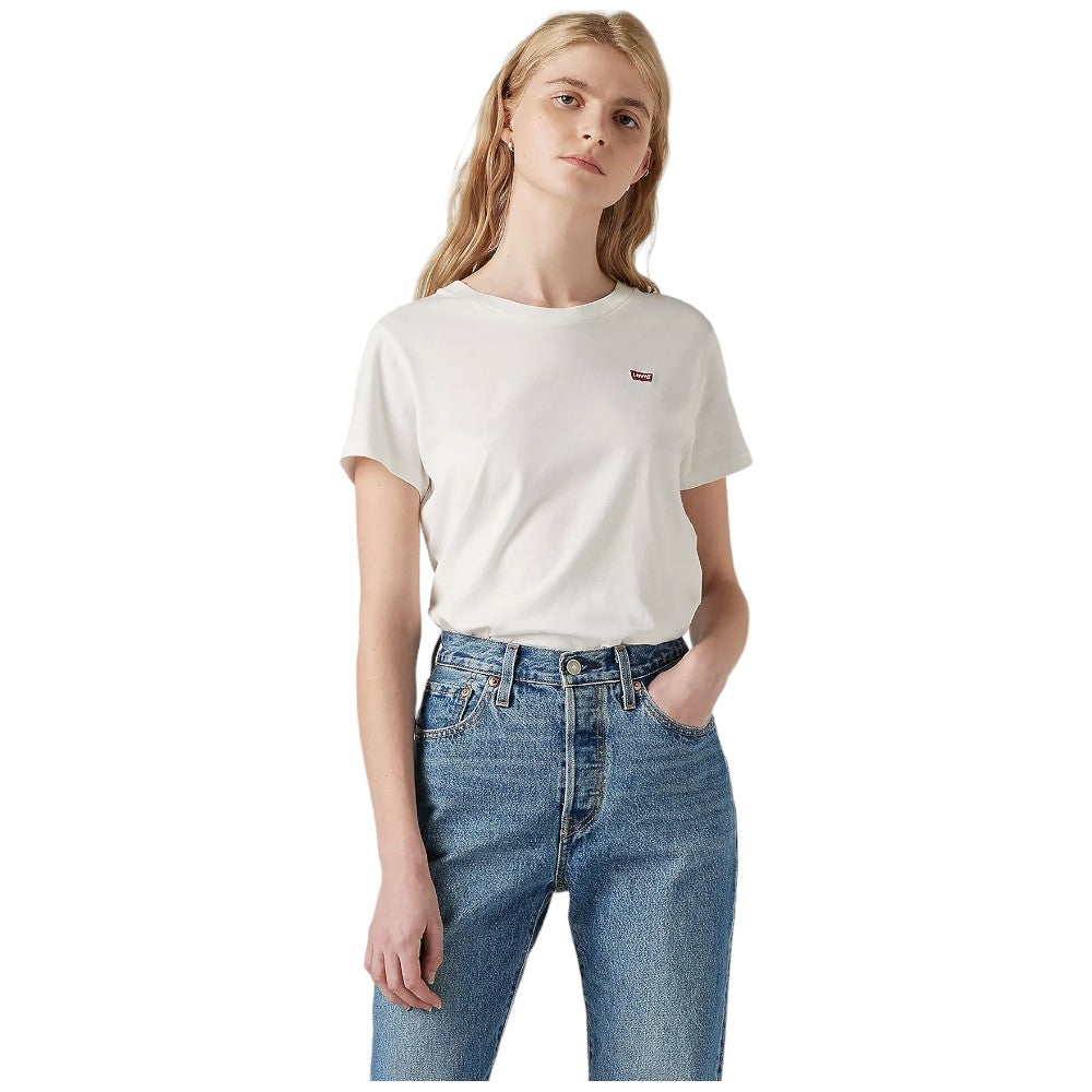Levi's t-shirt bianca logo piccolo 39185 0006 T-shirt LEVI'S