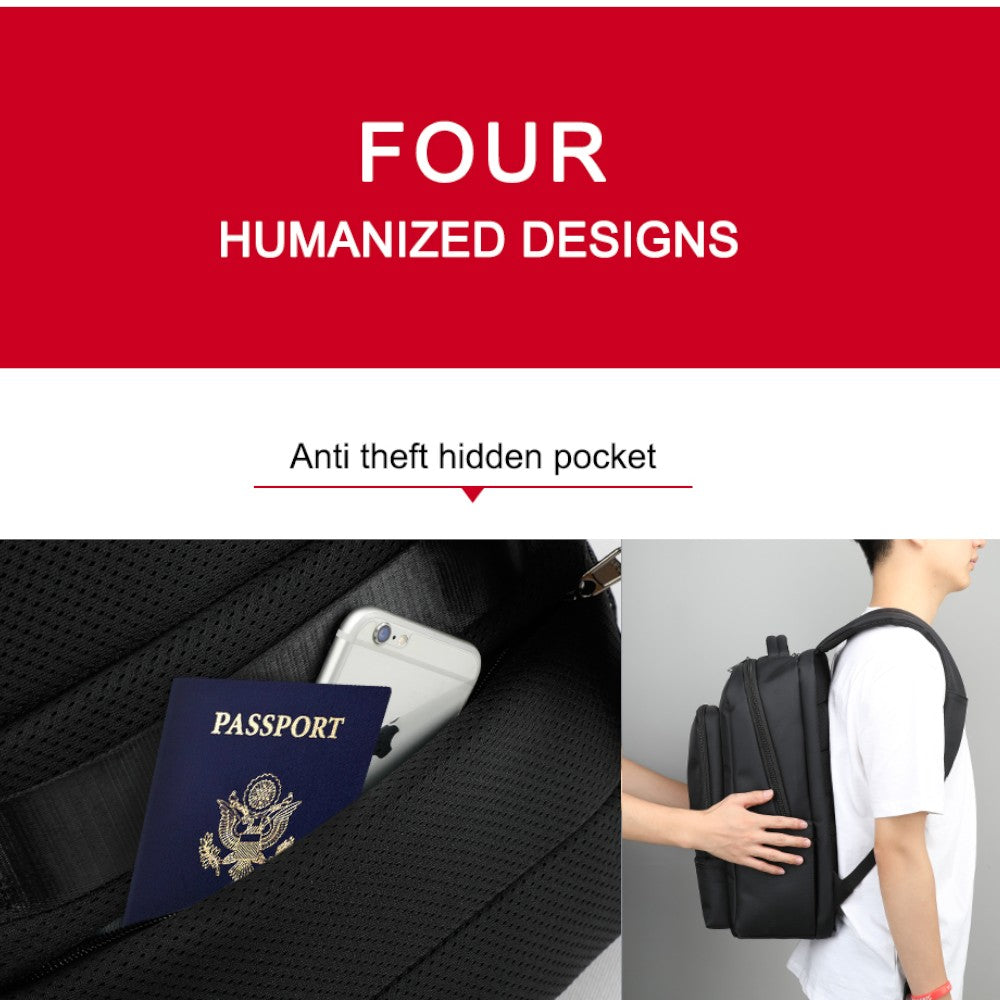 Tigernu zaino da lavoro viaggio T-B3585 nero Zaini Tigernu