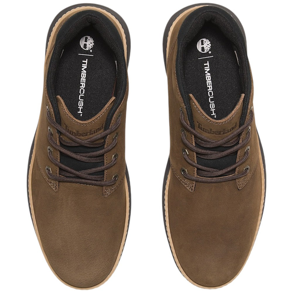 Timberland scarpe Chukka Stringato Hudson Road Mid marrone TB0A69Q5W07 Stringate Timberland