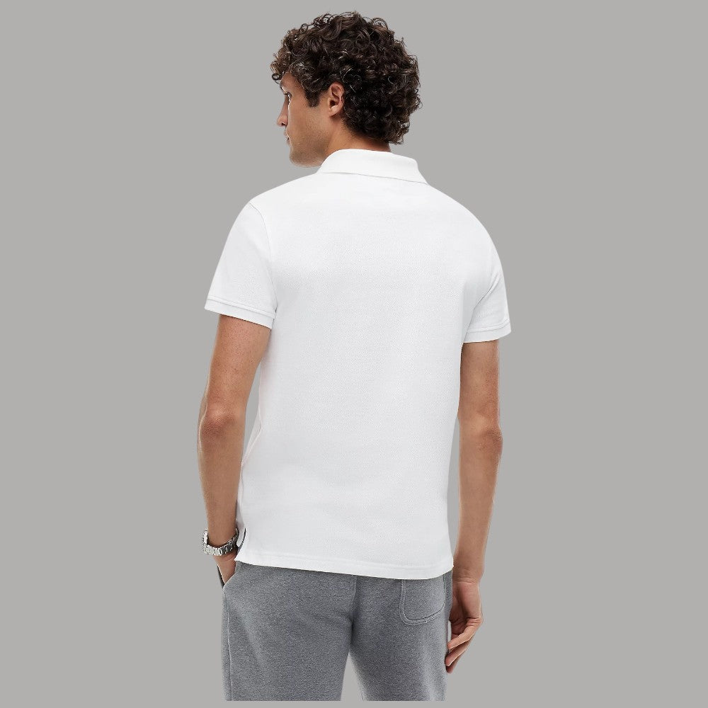 Tommy Hilfiger Polo Uomo Slim Fit Biologico Flex Bianca - Prodotti di Classe