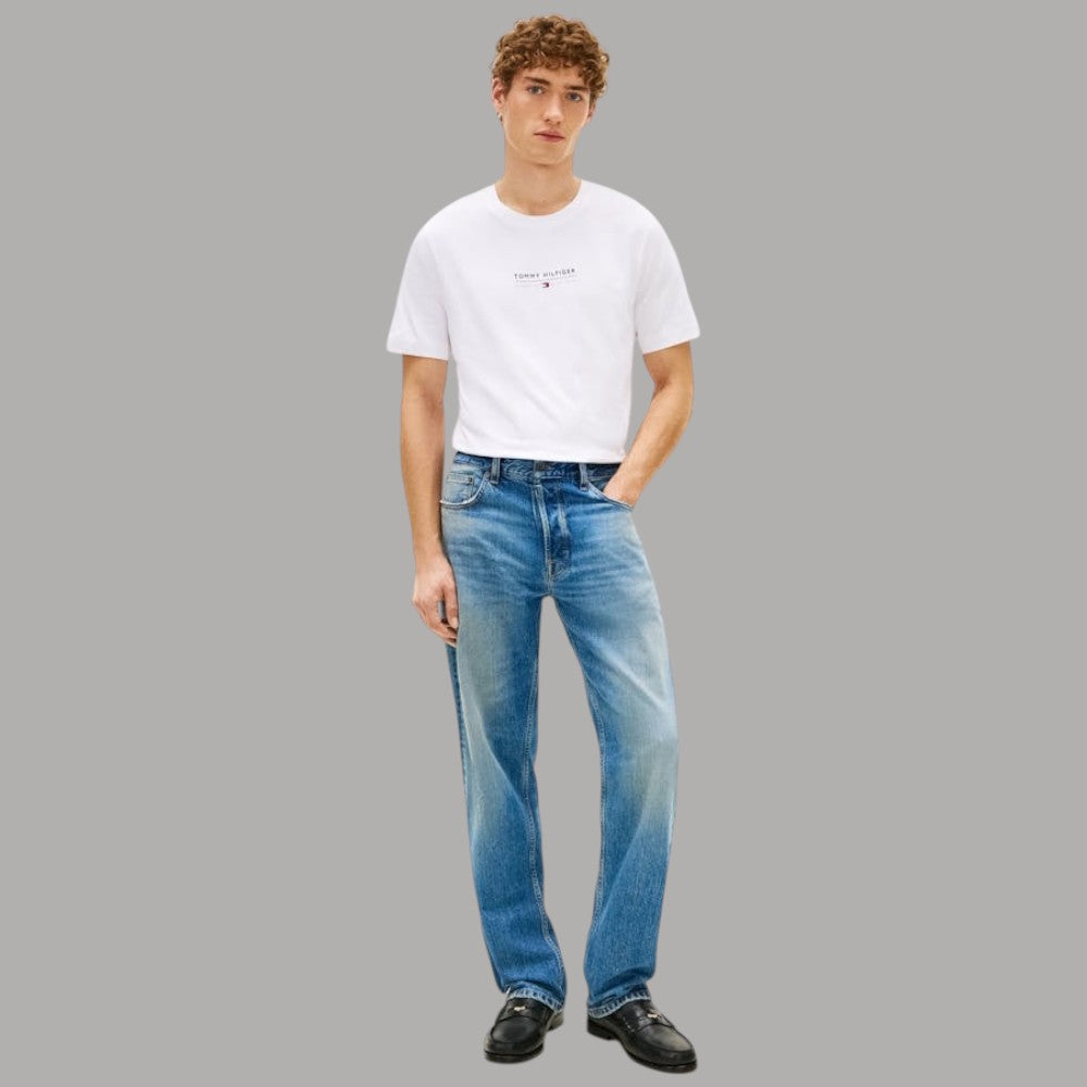 Tommy Hilfiger t-shirt logo centrale MW0MW42363 - Prodotti di Classe