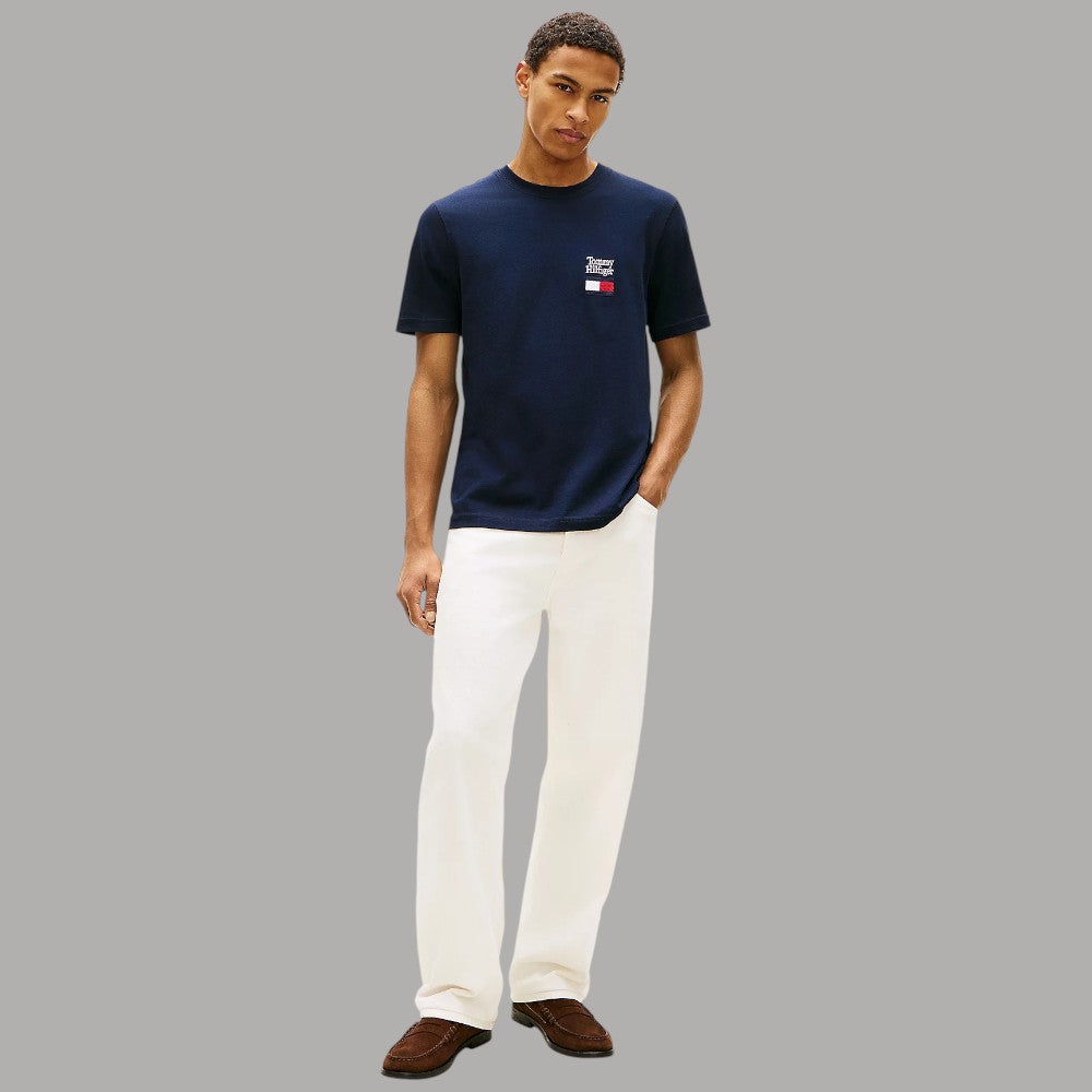 Tommy Hilfiger T-shirt con logo ricamoto MW0MW42367 - Prodotti di Classe