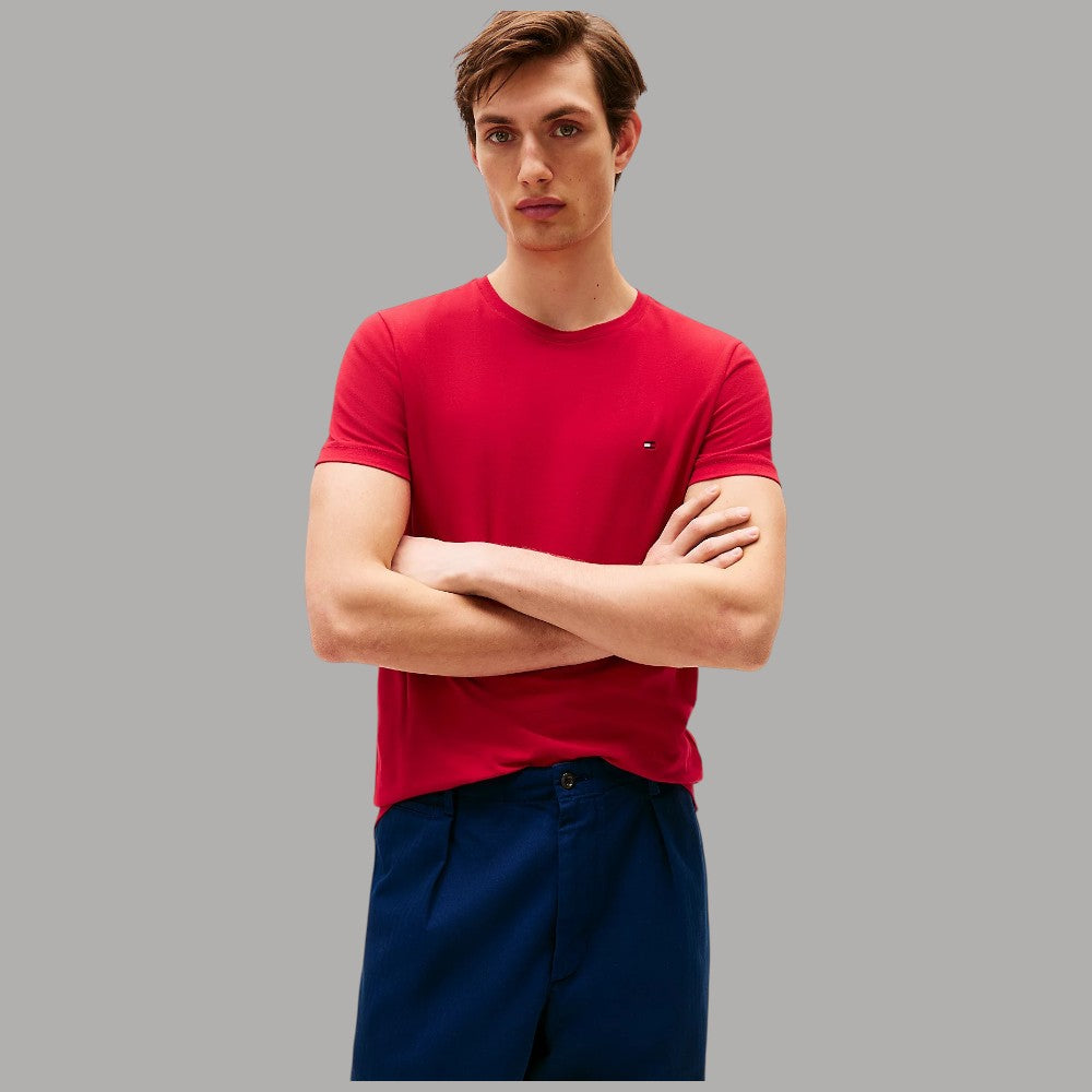 Tommy Hilfiger t-shirt slim fit con bandierina MW0MW10800 - Prodotti di Classe