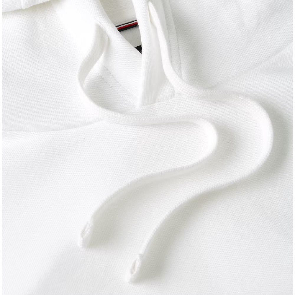 Tommy Hilfiger felpa bianca cappuccio MW0MW37235YBR Felpe Tommy Hilfiger