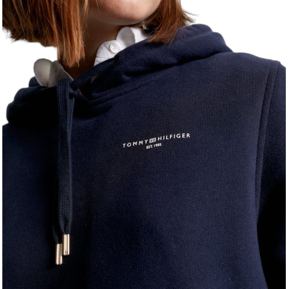 Tommy Hilfiger felpa blu cappuccio WW0WW40274 Felpe Tommy Hilfiger