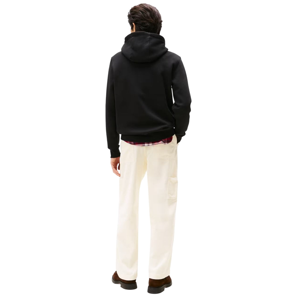 Tommy Hilfiger felpa nera con cappuccio MW0MW40864BDS - Prodotti di Classe