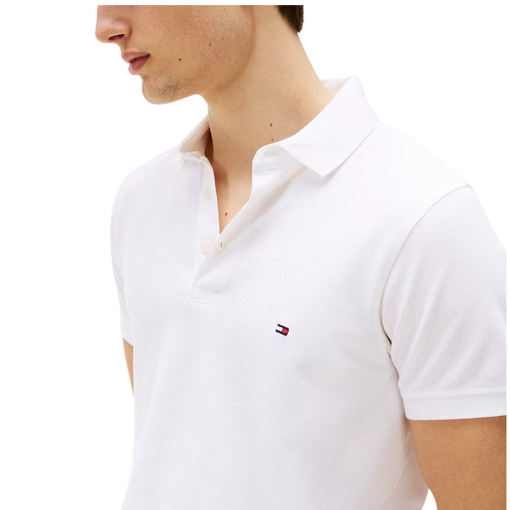 Tommy Hilfiger maglietta polo bianca TH 1985 MW0MW17771YBR Polo Tommy Hilfiger
