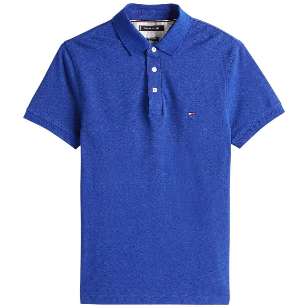 Tommy Hilfiger maglietta polo blu royal TH 1985 MW0MW17771D03 Polo Tommy Hilfiger