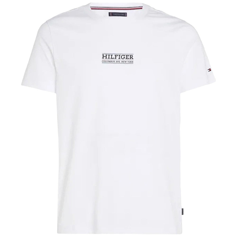 Tommy Hilfiger t-shirt bianca MW0MW34387 T-shirt Tommy Hilfiger