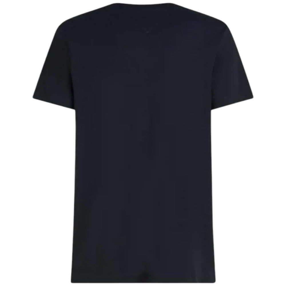 Tommy Hilfiger t-shirt blu con stampa MW0MW38622DW5 T-shirt Tommy Hilfiger