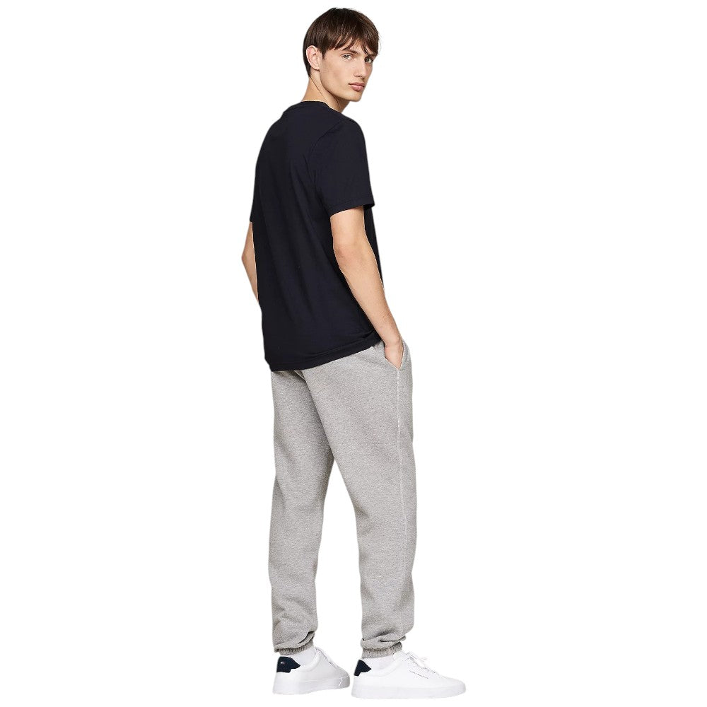 Tommy Hilfiger t-shirt blu logo con banda MW0MW36498DW5 T-shirt Tommy Hilfiger