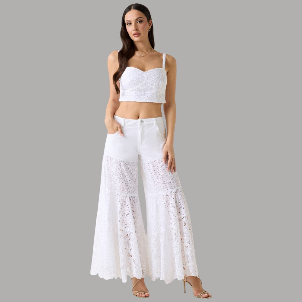 Guess top in pizzo sangallo W6GH47W1880 - Prodotti di Classe