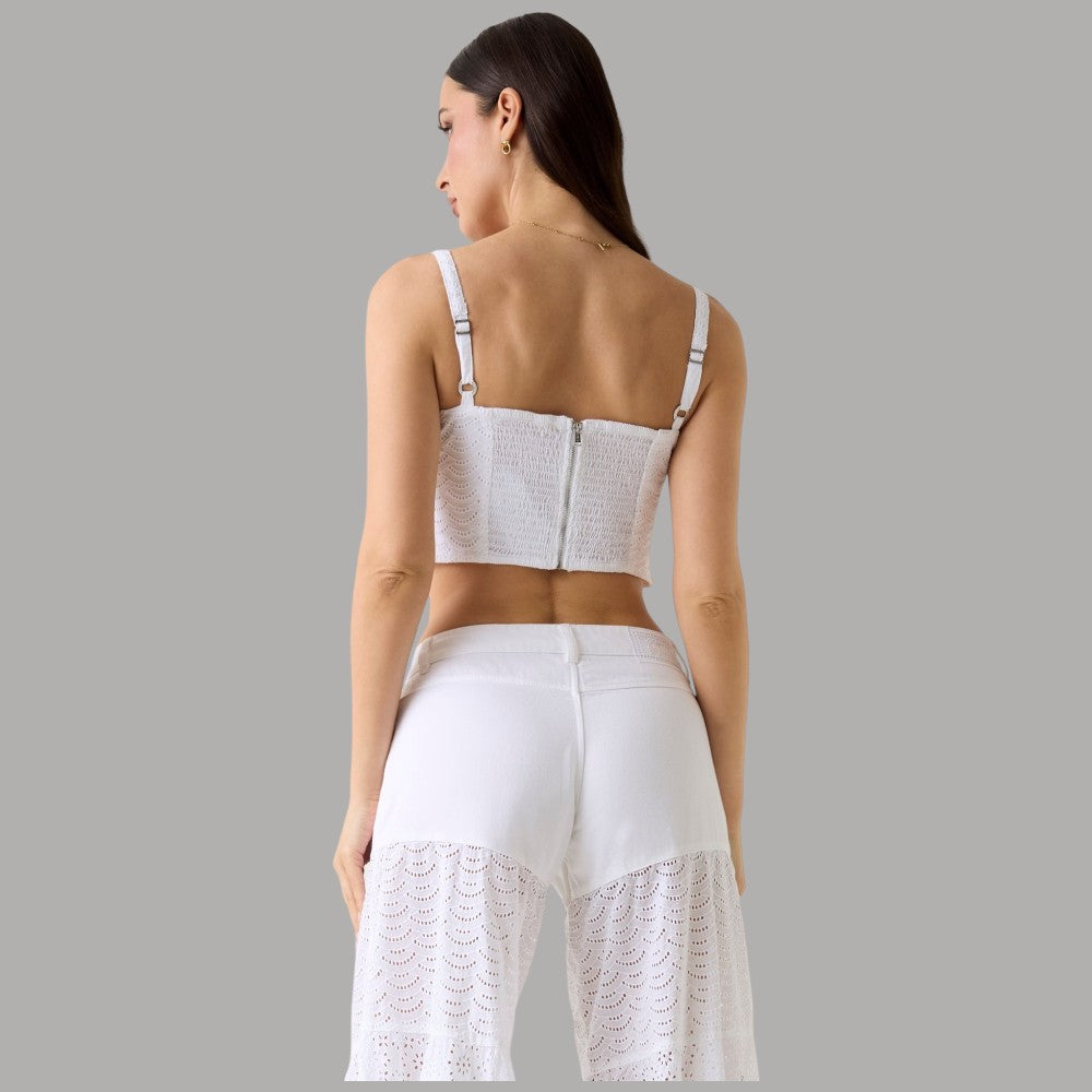 Guess top in pizzo sangallo W6GH47W1880 - Prodotti di Classe