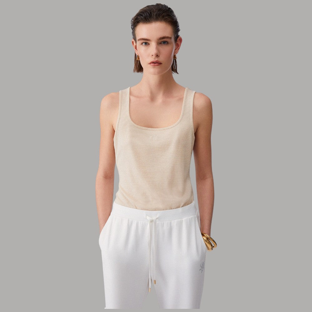 Liu Jo top con logo monogram TA6173J3845 - Prodotti di Classe
