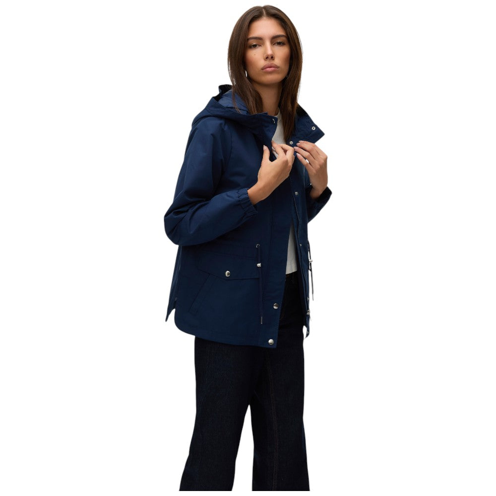 Vero Moda giacca blu parka corto primaverile PaisleY 10301577 Giubbini Vero Moda