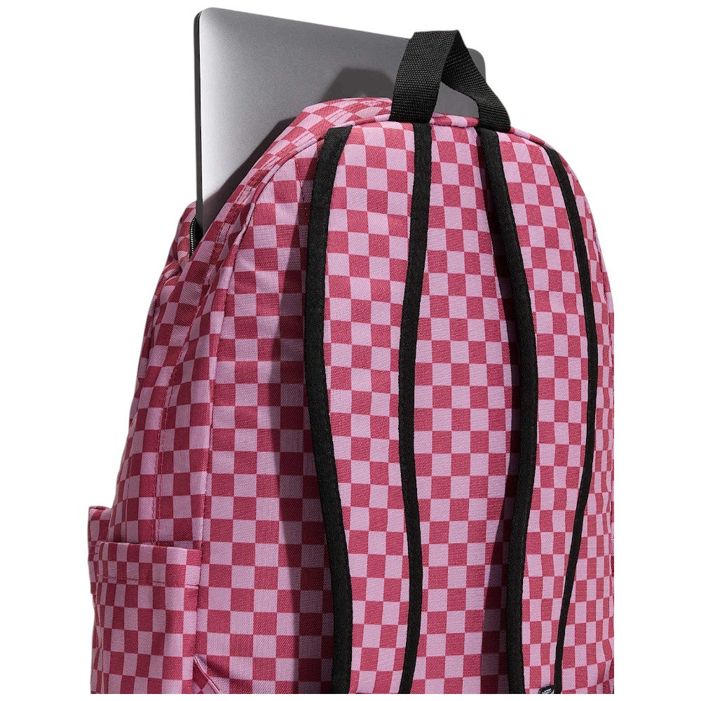 Vans zaino Old Skool Check rosa VN000H4XZRY Zaini Vans