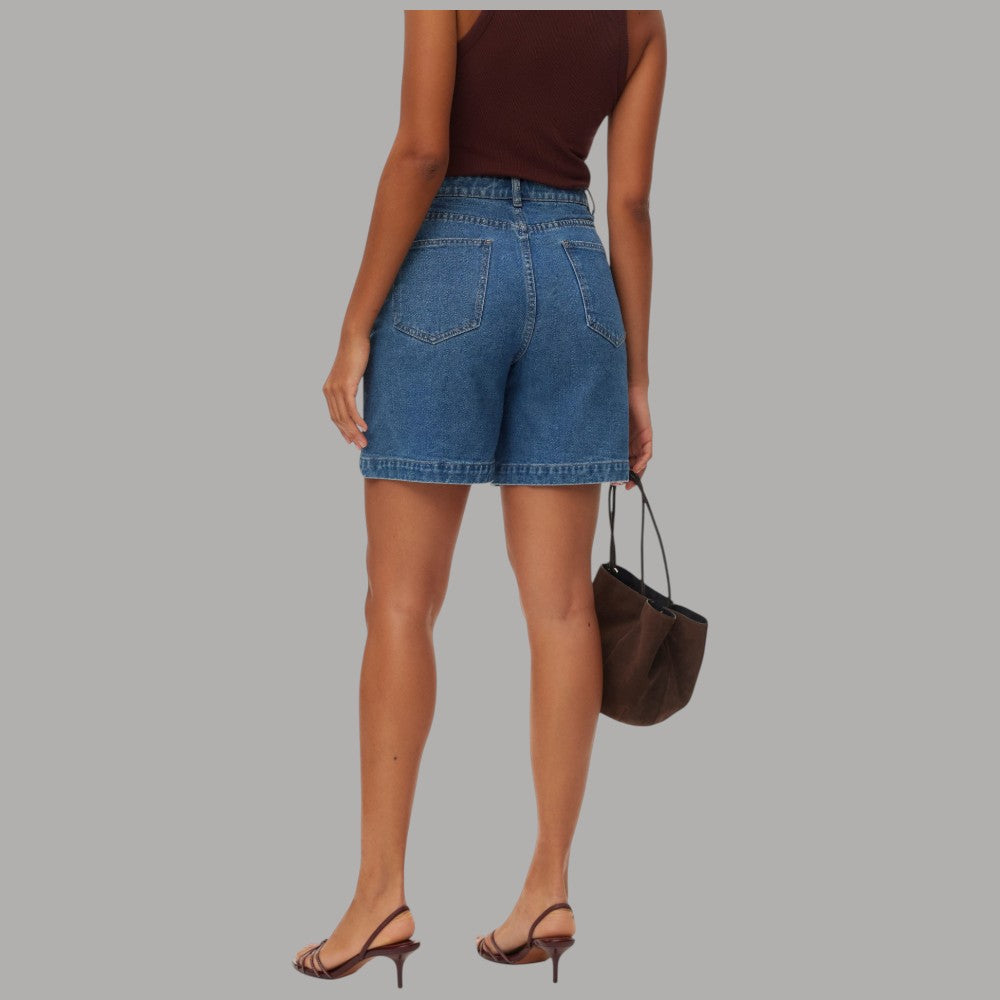 Vero Moda bermuda in jeans con applicazioni catena 10344814 - Prodotti di Classe