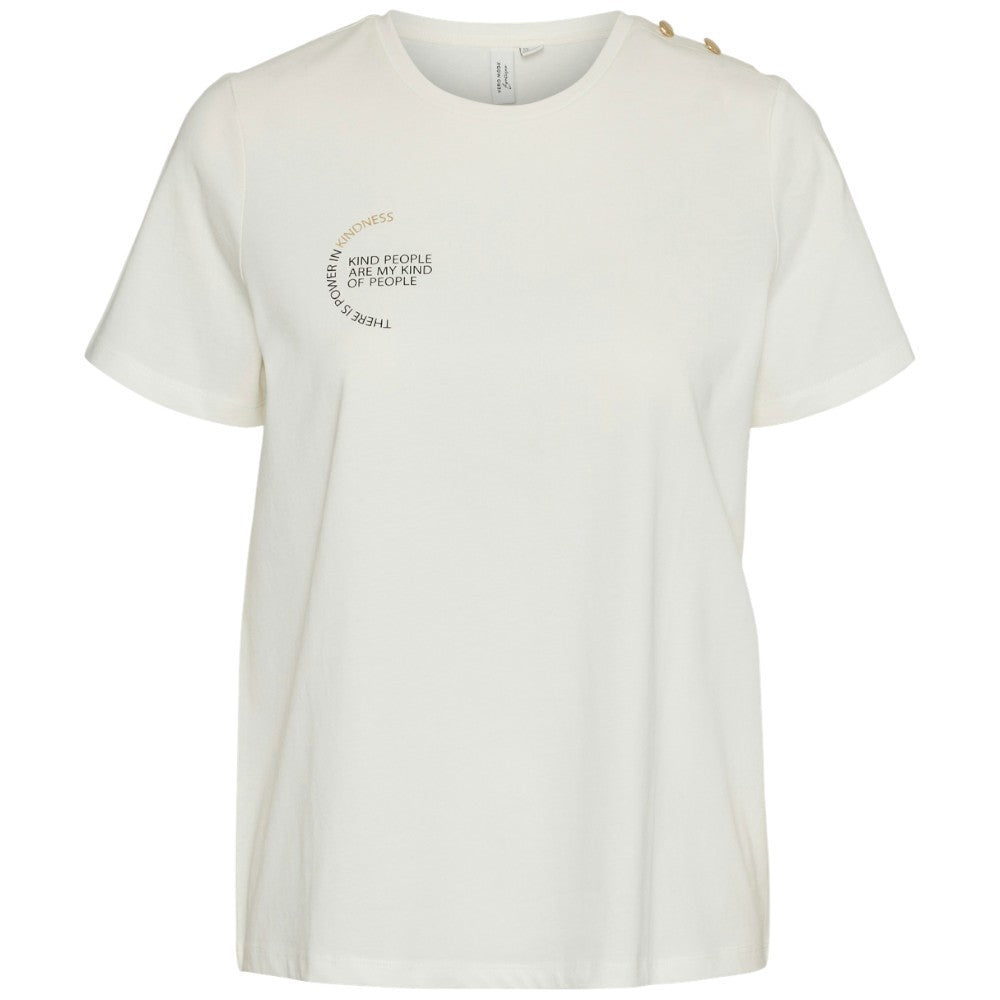 Vero Moda T-shirt bianca Vita 10321899 T-shirt Vero Moda