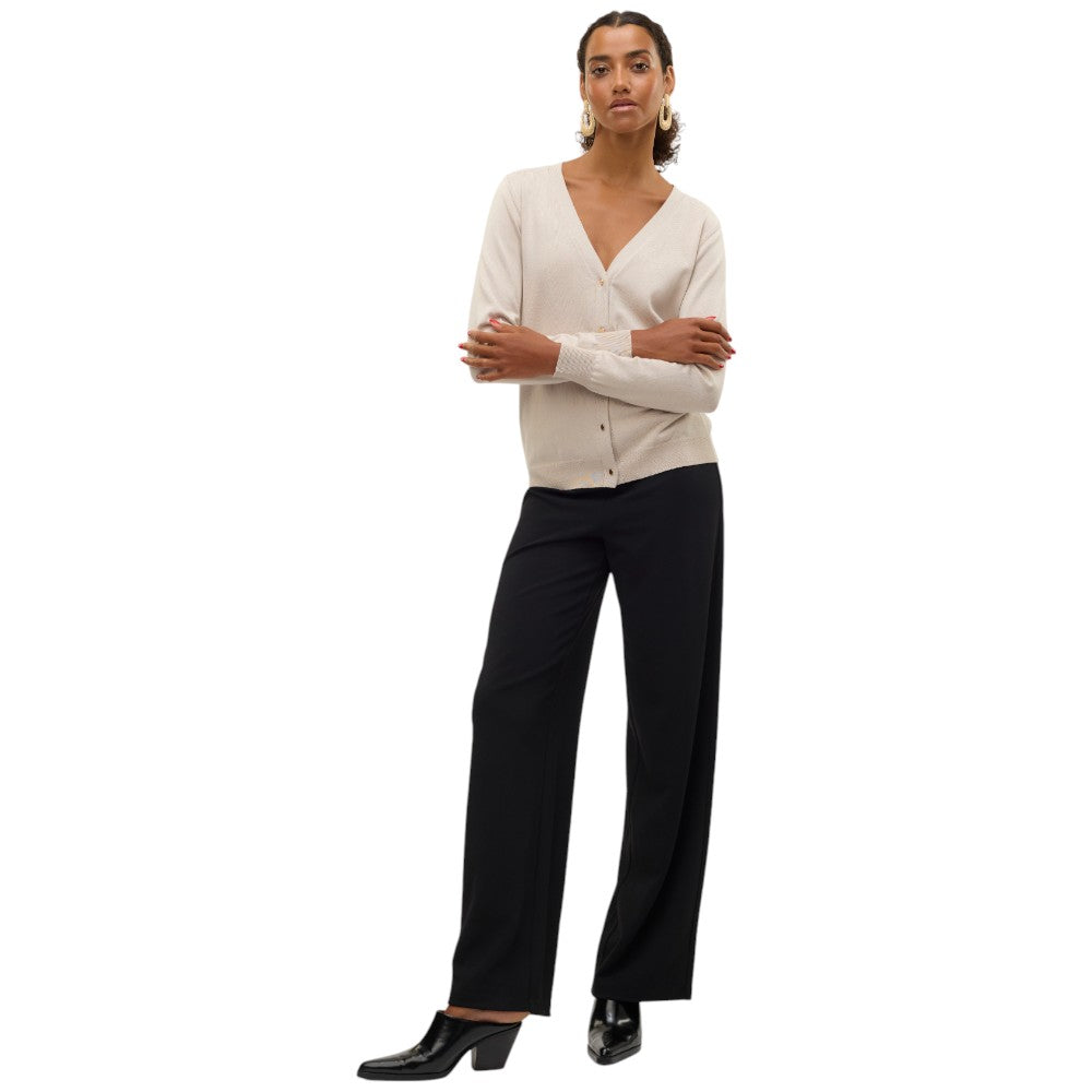 Vero Moda cardigan tortora chiaro Silje 10320456 Maglieria Vero Moda