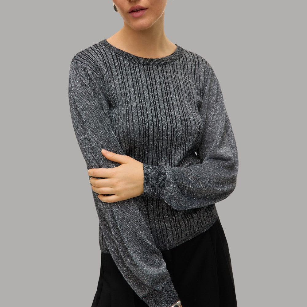 Vero Moda maglia nero grigio glitter Italia 10331487 - Prodotti di Classe