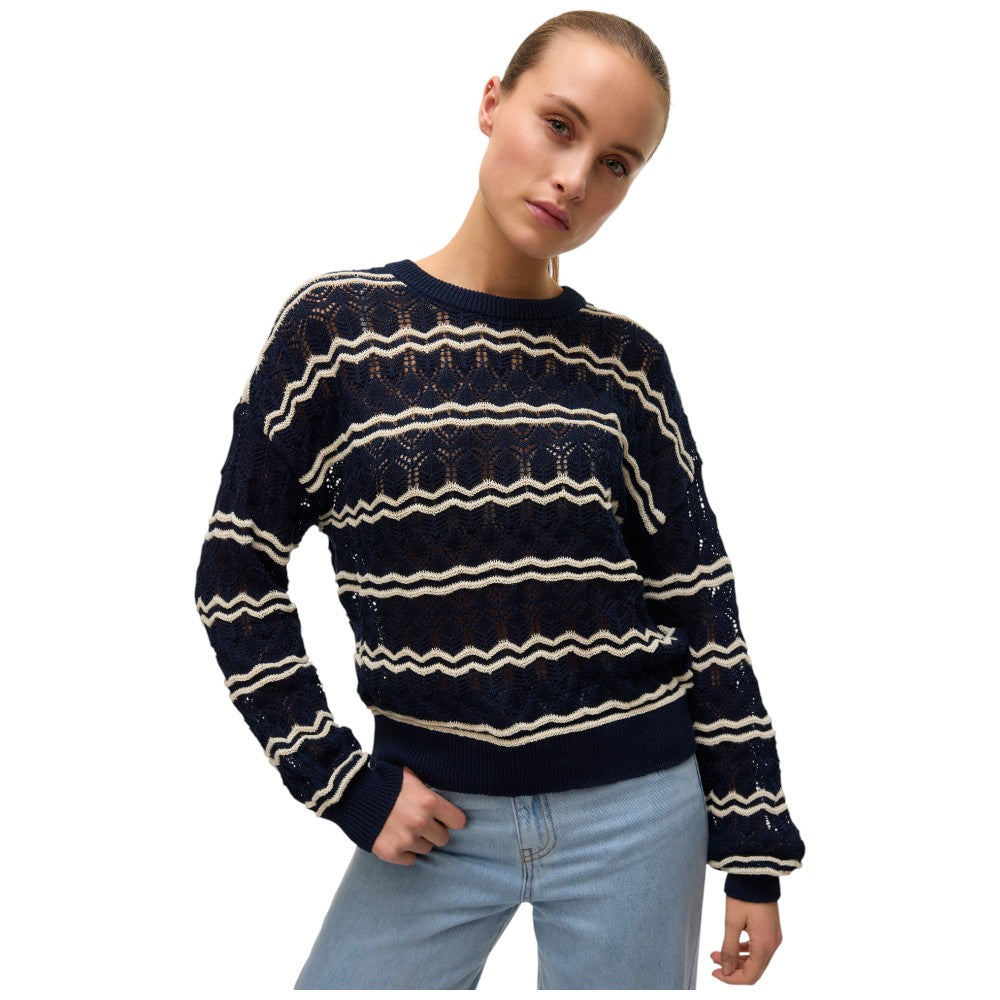 Vero Moda pullover Blu Bella 10321528 Maglieria Vero Moda