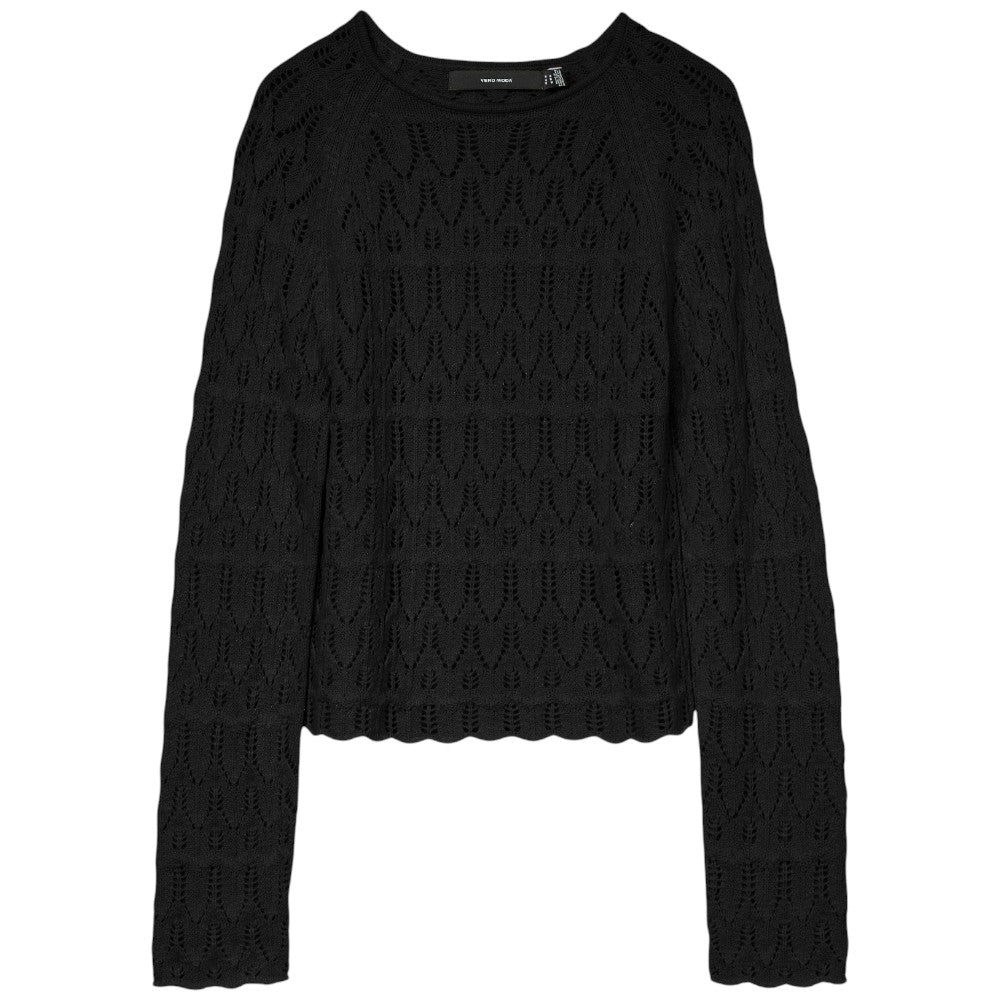 Vero Moda pullover nero New Fabienne 10306632 Maglieria Vero Moda