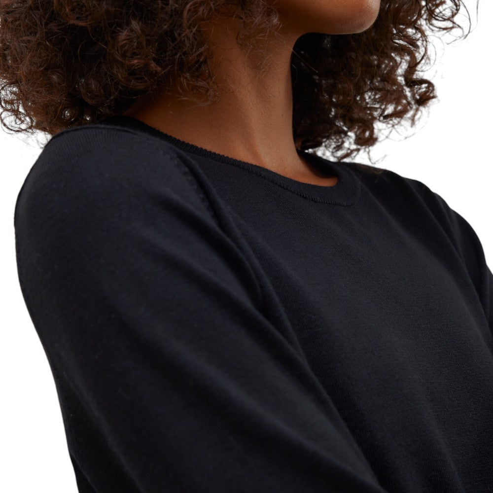 Vero Moda pullover nero leggero Silje 10320454 Maglieria Vero Moda