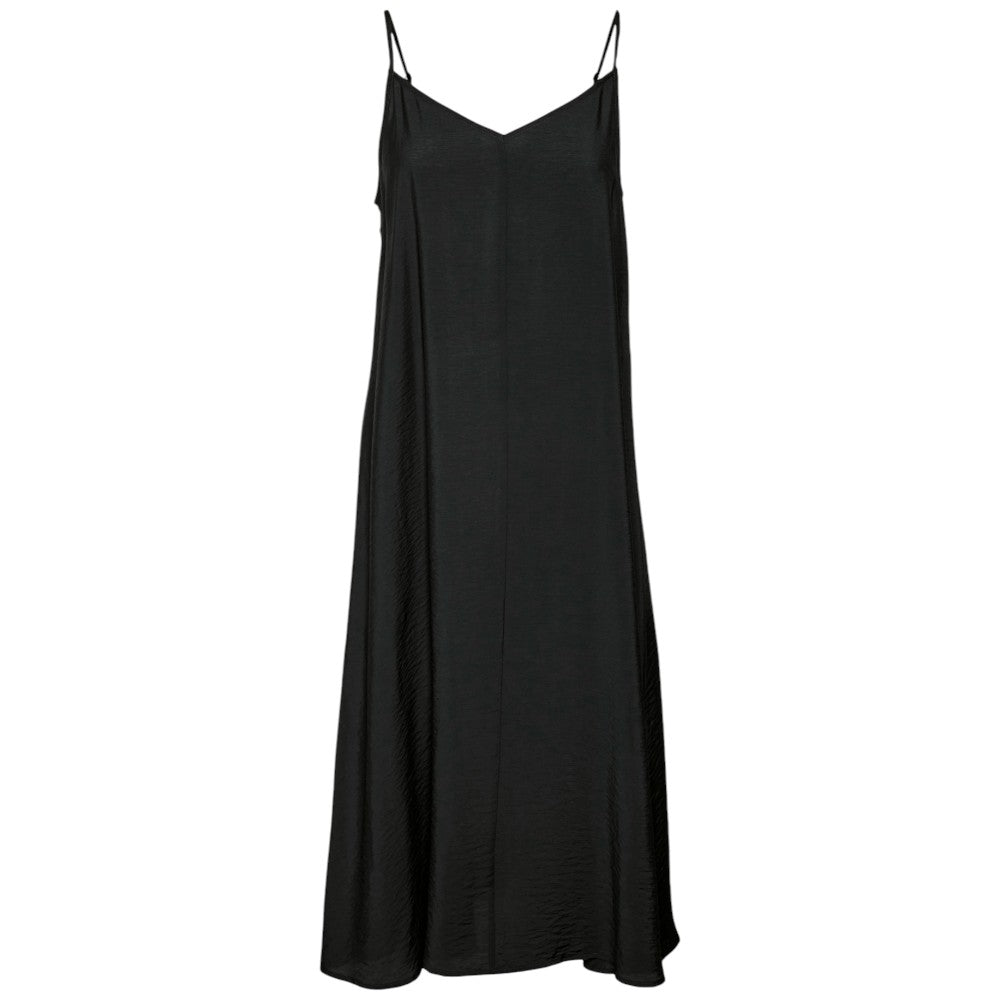 Vero Moda vestito nero in viscosa Josie 10303398 Vestiti Vero Moda