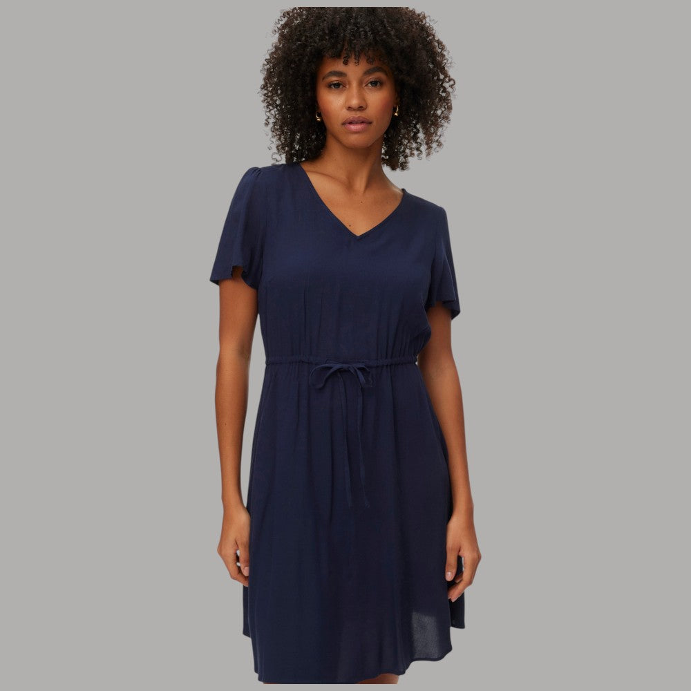 Vestito Corto Vero Moda in Viscosa con Scollo a V e Vita Regolabile - Prodotti di Classe