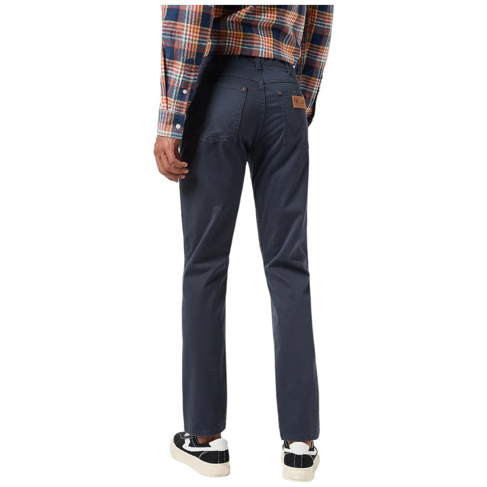 Wrangler pantalone dark navy Lartston slim tapered 112350798 Pantaloni Wrangler
