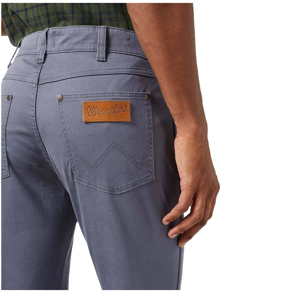 Wrangler pantalone grigio Lartston slim tapered 112351260 Pantaloni Wrangler