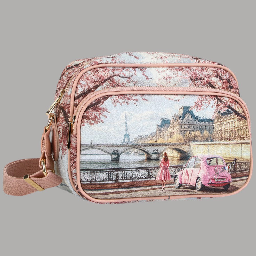 YNot borsa a tracolla reporter stampa città YES716S6 - Prodotti di Classe