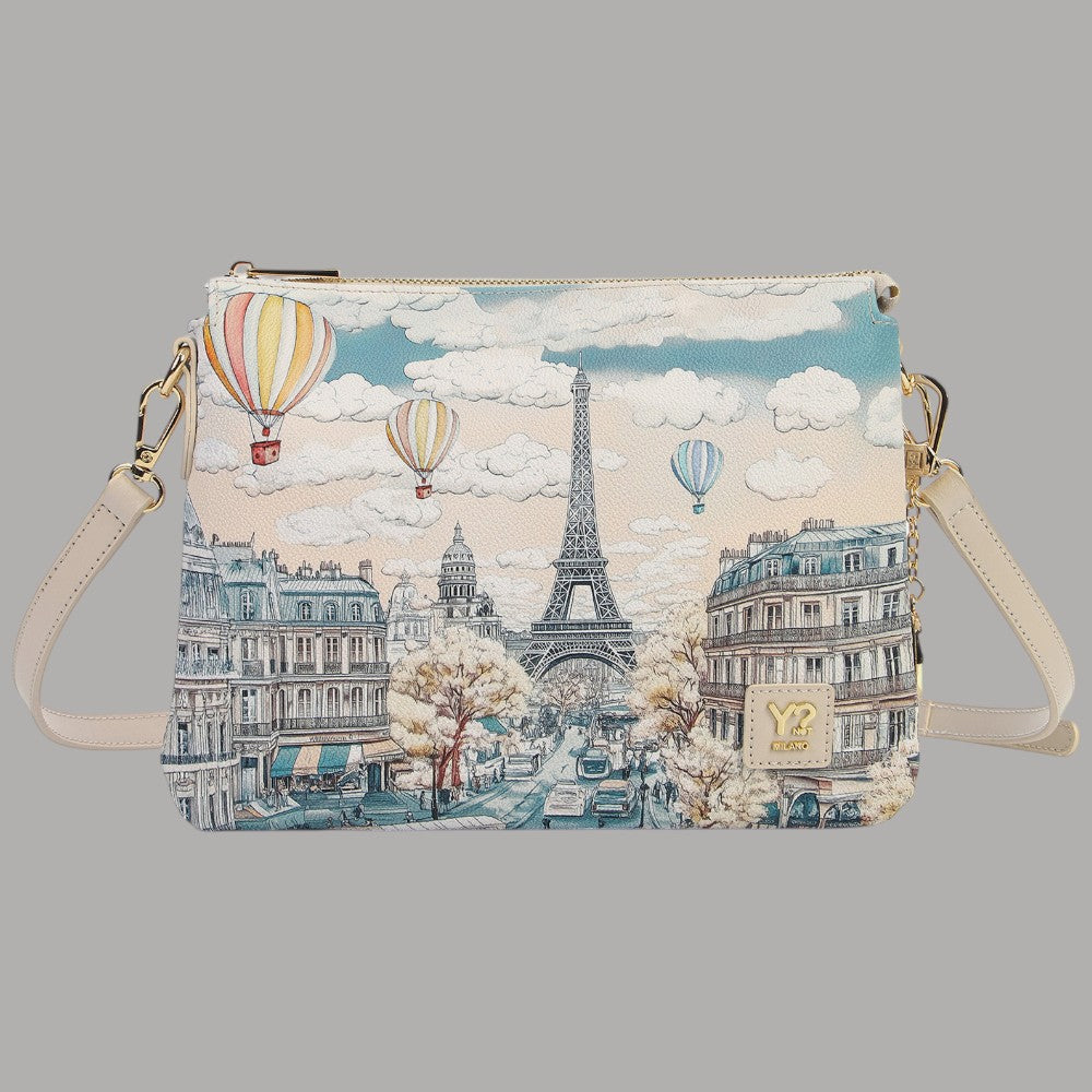 YNot borsa a tracolla 2 scomparti Fashionopoly FSH630S6 - Prodotti di Classe