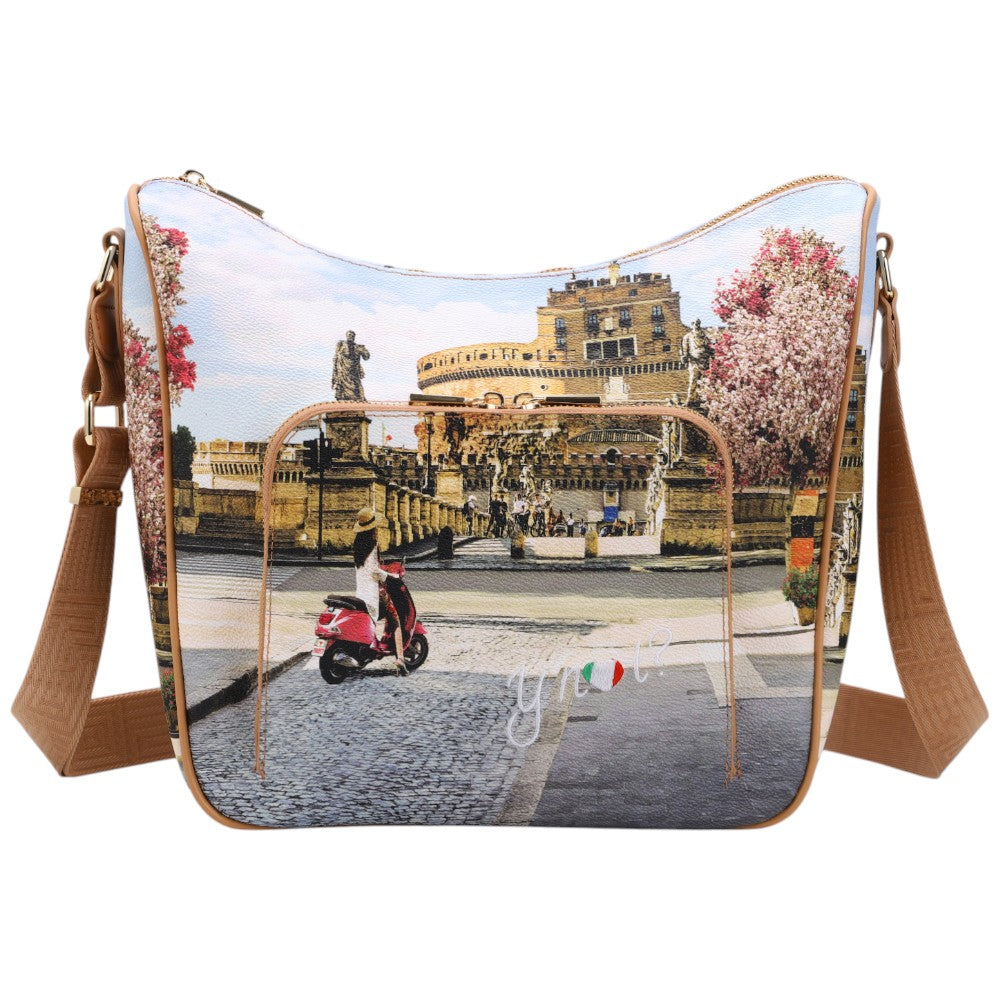 YNot beauty shoulder bag stampa Roman Holidays YES646S4 YNot