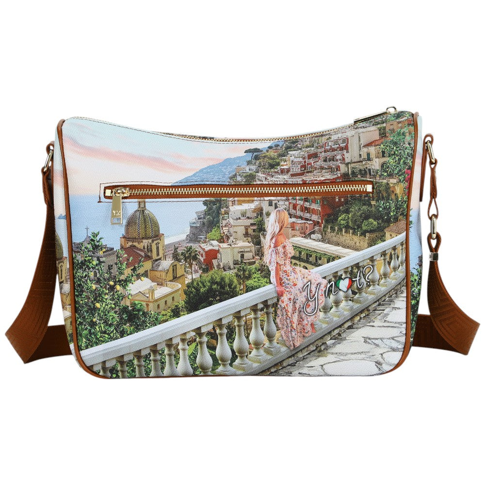 YNot borsa a tracolla shoulder bag stampa Drimming Coast YES370S5 Borse YNot