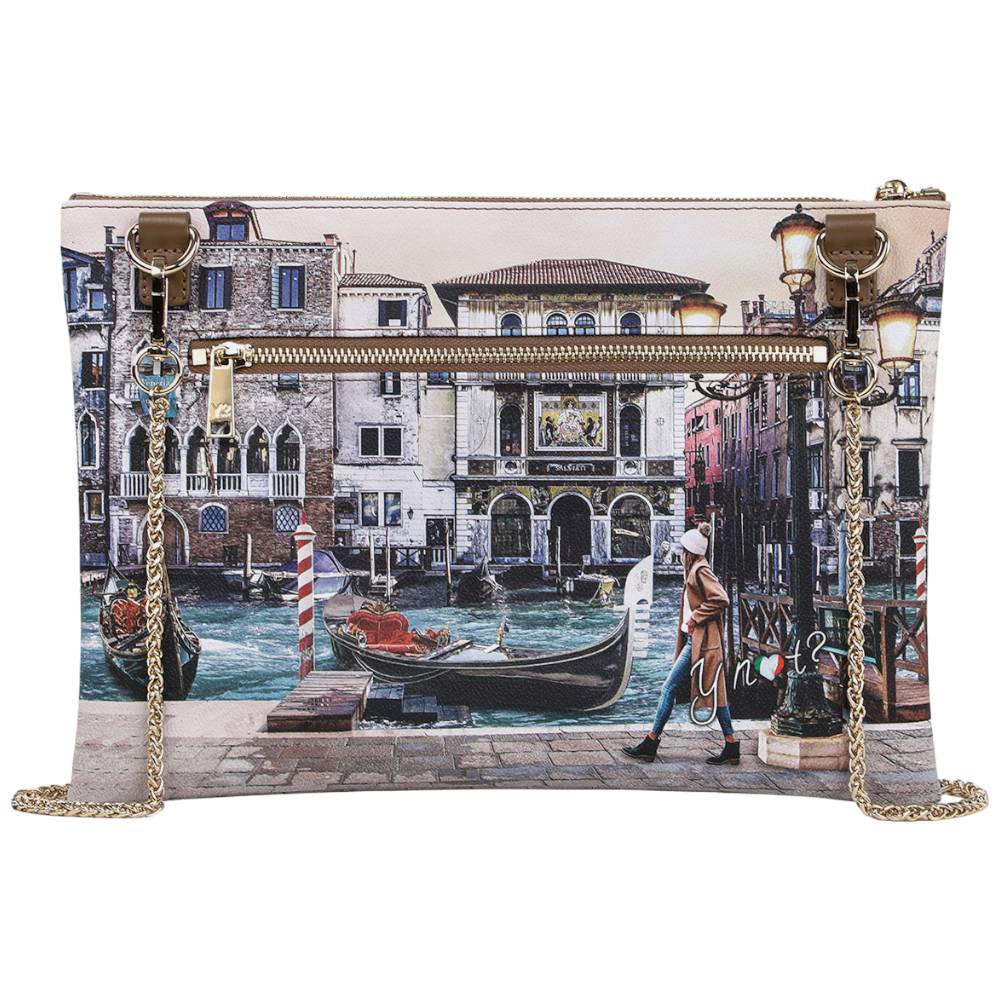 YNot borsa piatta clutch BLUE LAGOON YES605F6 Borse YNot