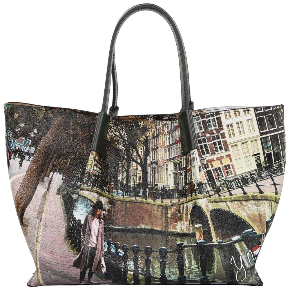 YNot borsa shopping media AMSTERDAM BRIDGE YES708F6 Borse YNot