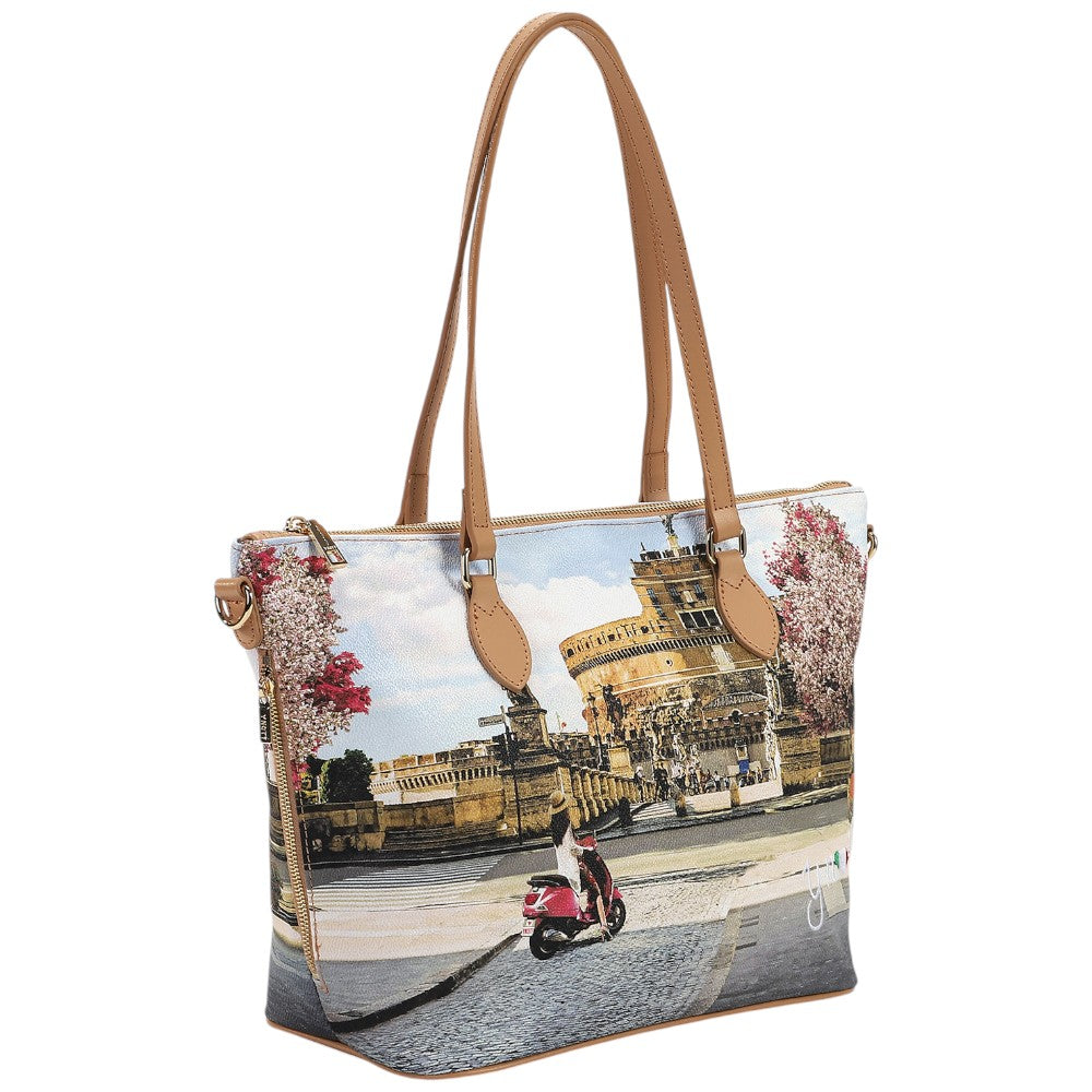 YNot borsa shopping media Roma Holidays YES396S4 Borse YNot