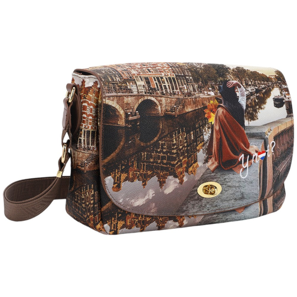 YNot borsa tracolla flap bag AUTUMN IN HOLLAD YES631F5 Borse YNot