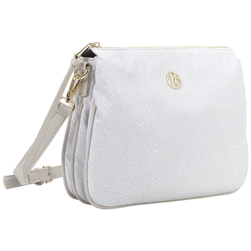 YNot tracolla 3 scomparti shoulder bag latte Cloud CLO028S4 Borse YNot