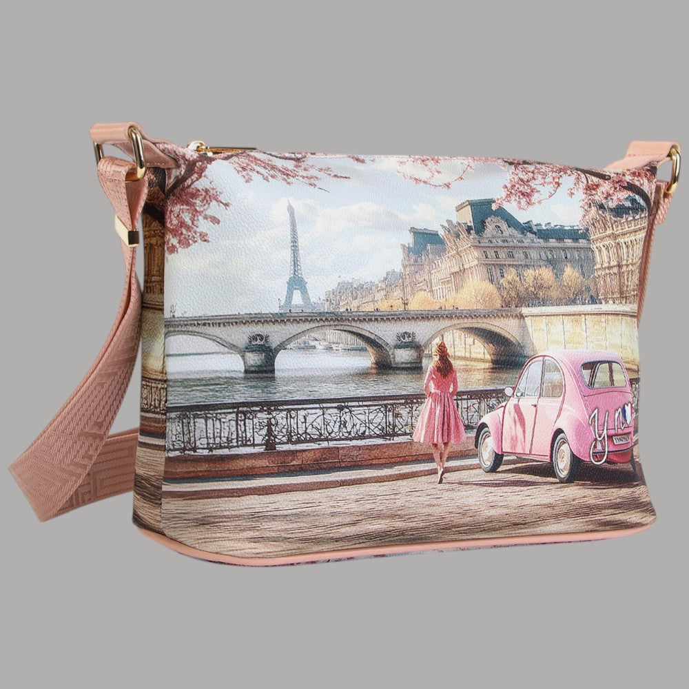 Ynot borsa hobo easy stampa città YES592S6 - Prodotti di Classe