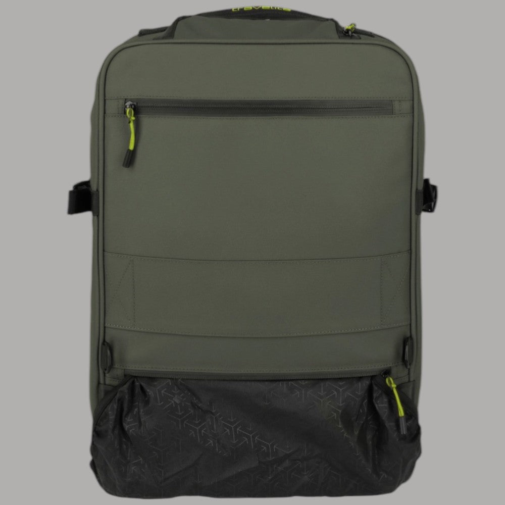 Zaino trolley Travelite BRIIZE verde oliva con tasca superiore con cerniera