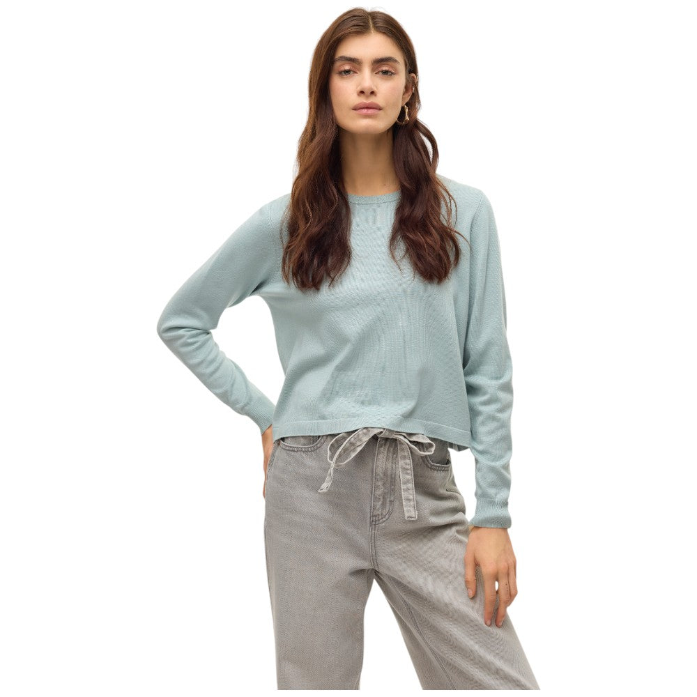 Vero Moda pullover verde acqua Silje 10320454 Maglieria Vero Moda